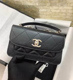 Chanel Flap Bag Mini 19cm Black