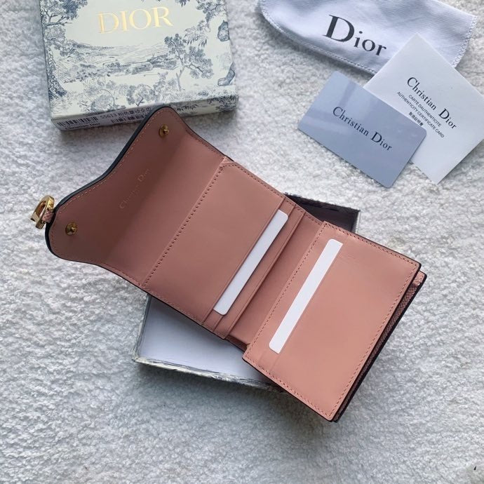 Christian Dior Pink Wallet 11cm