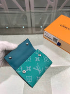 Louis Vuitton Monogram Wallet 10cm Green
