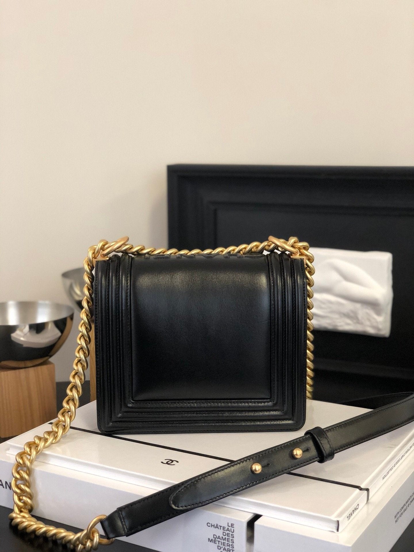 Chanel Co Co Leboy Black 18cm