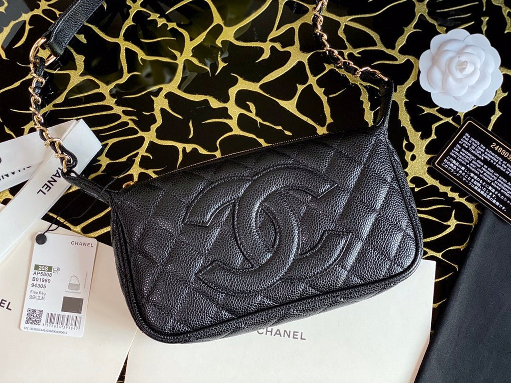 Chanel Classic Shoudlerbag 25cm Black