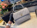 Chanel Classic Flap Bag 25cm Grey
