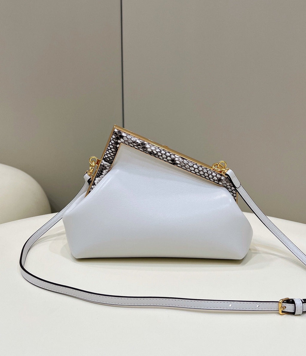 Fendi Mini Crossbody 26cm White