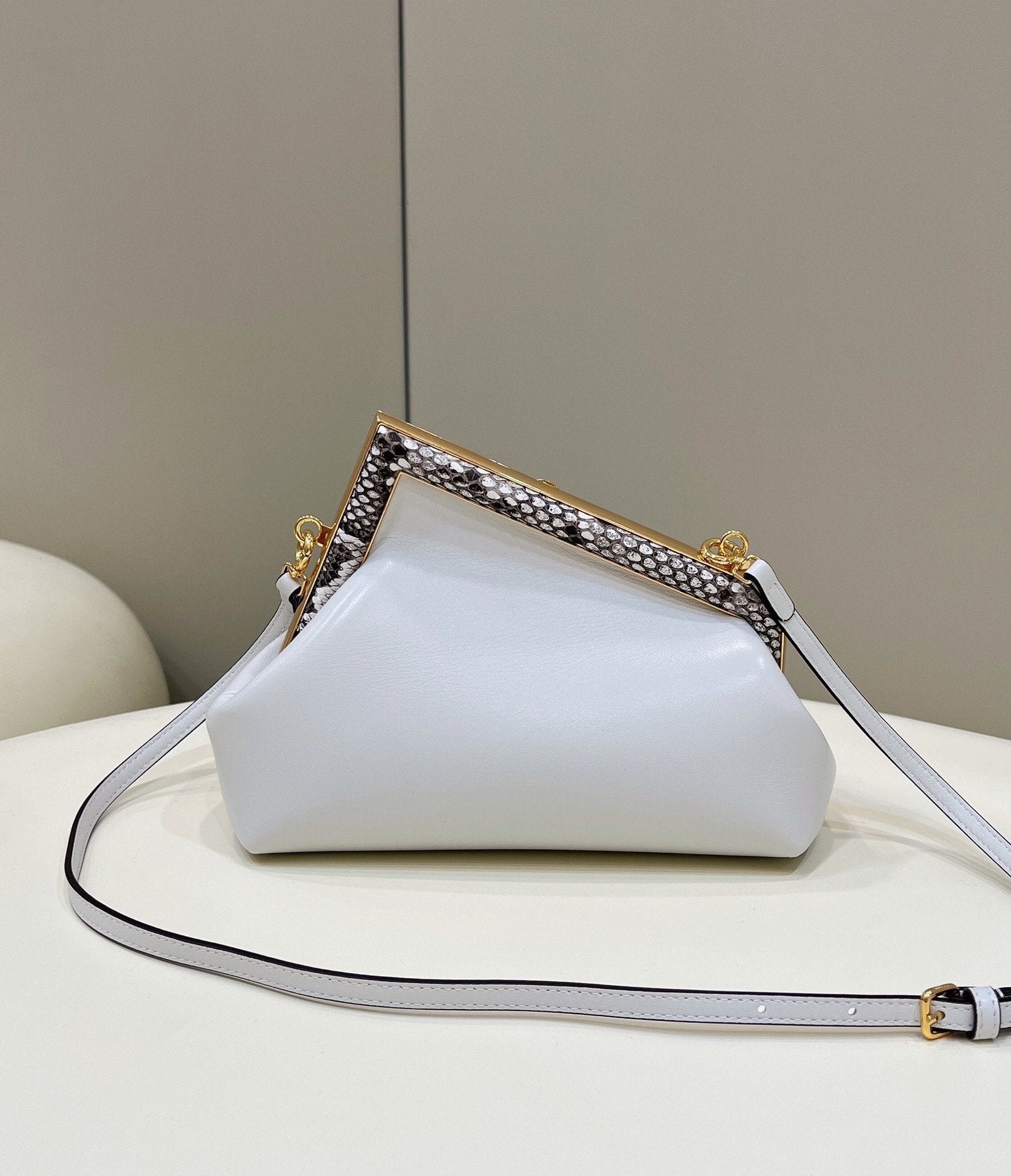 Fendi Mini Crossbody 26cm White