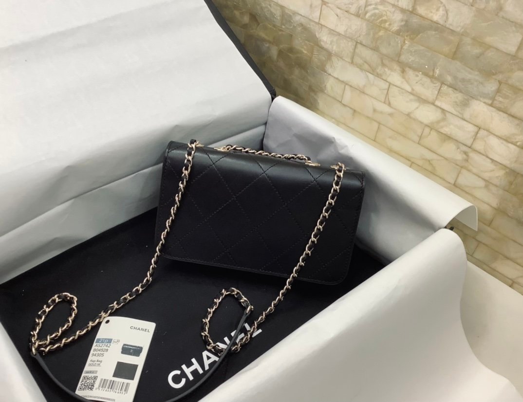 Chanel Flap Bag Mini 19cm Black
