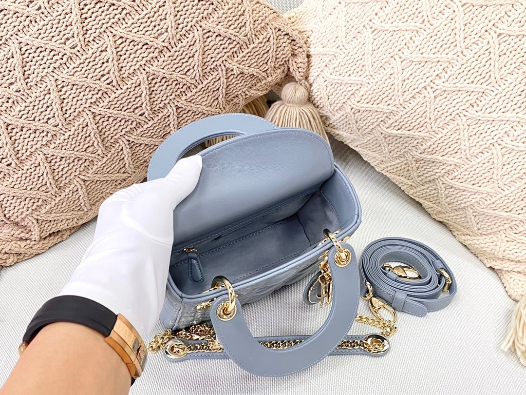 Christian Dior Blue Clutch 17cm
