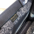 Christina Dior Book Tote Black Bag 42 cm