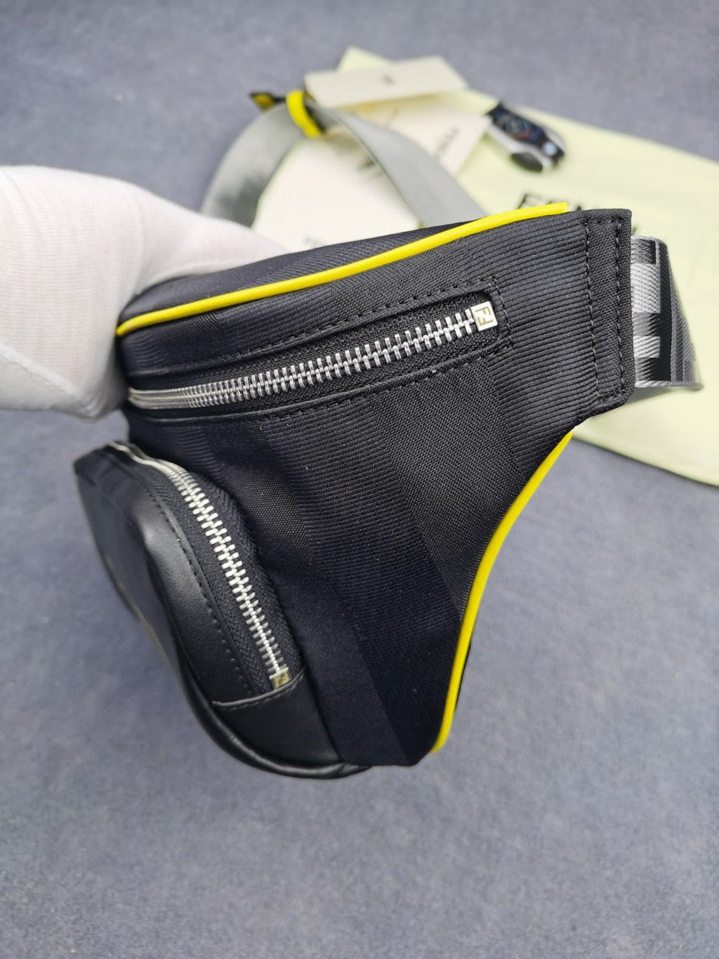 Fendi Belt Bag 18cm Black