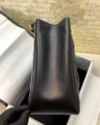 Chanel Classic Tote Bag Gold Hardware 34cm Black