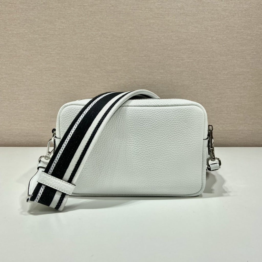Prada Bag With Shoulder Strap White For Women, Women’s Bags 8.6in/22cm