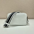 Prada Bag With Shoulder Strap White For Women, Women’s Bags 8.6in/22cm