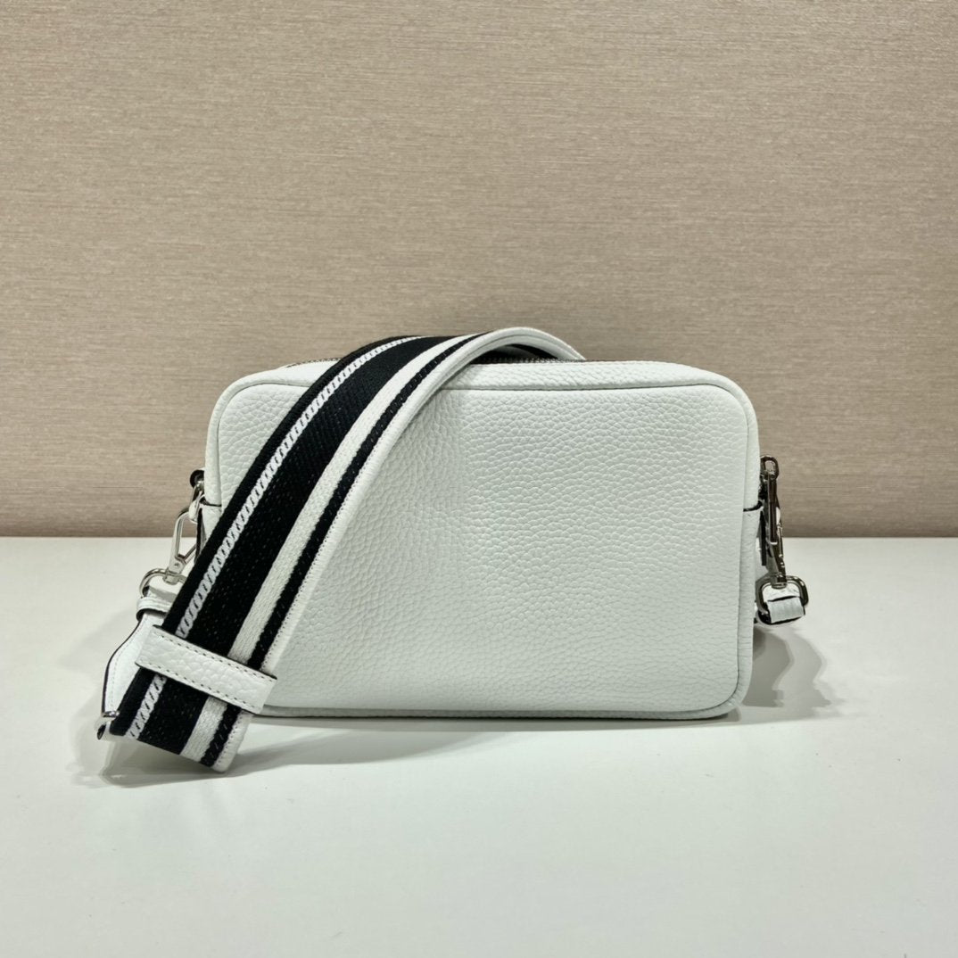 Prada Bag With Shoulder Strap White For Women, Women’s Bags 8.6in/22cm