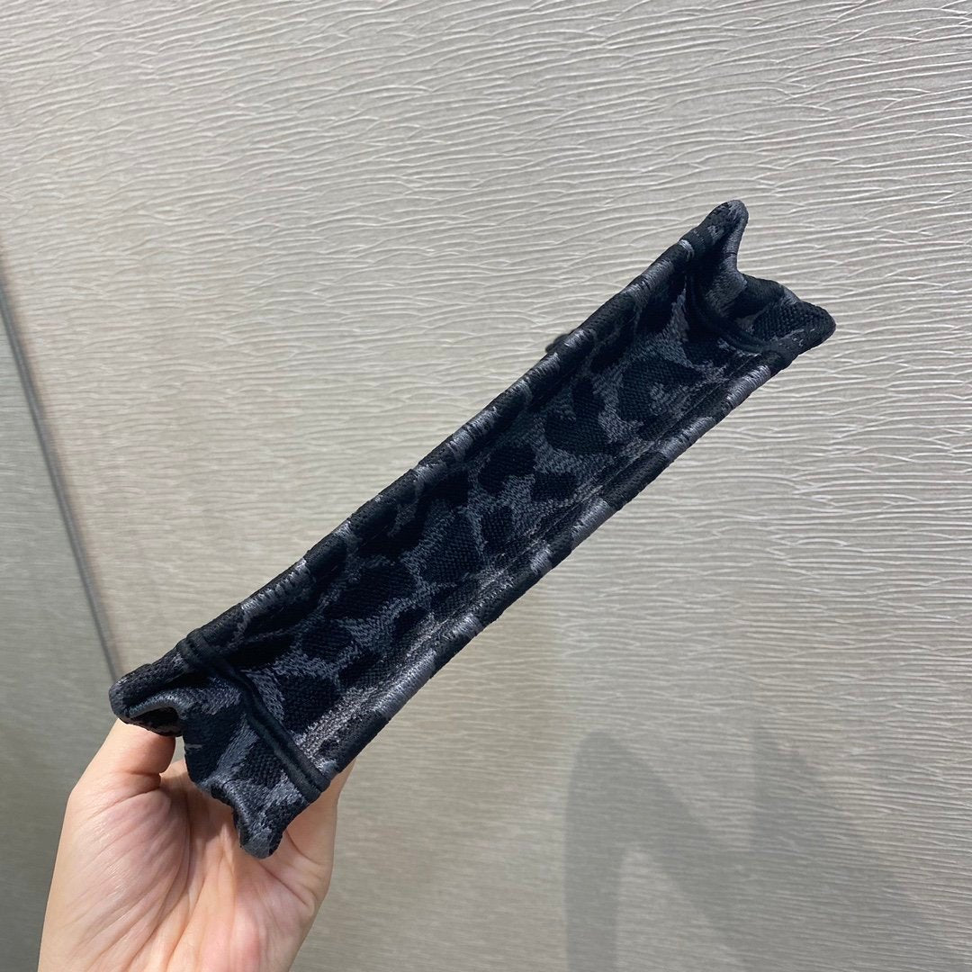 Christian Dior Mini Book Tote 23cm Leopard