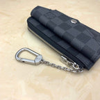 Louis Vuitton Damier Clutch Bag 13cm Blue