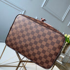 Louis Vuitton Neo Alma BB Bucket Bag 26cm Damier Ebene Canvas Spring/Summer Collection N40213 Pink