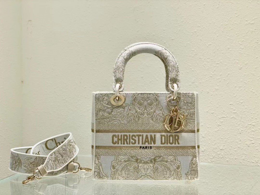 Christian Dior Medium Lady D-Lite Bag 24cm
