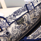 Christian Dior Blue Handle Bag 42cm