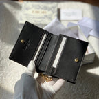 Mini Lady Dior Black Wallet 11cm