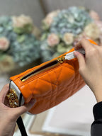 Christian Dior Small Vibe Hobo Bag 20cm Orange