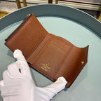 Louis Vuitton Monogram Wallet 12cm Brown