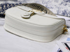 Christian Dior White Crossbody Bag 27cm
