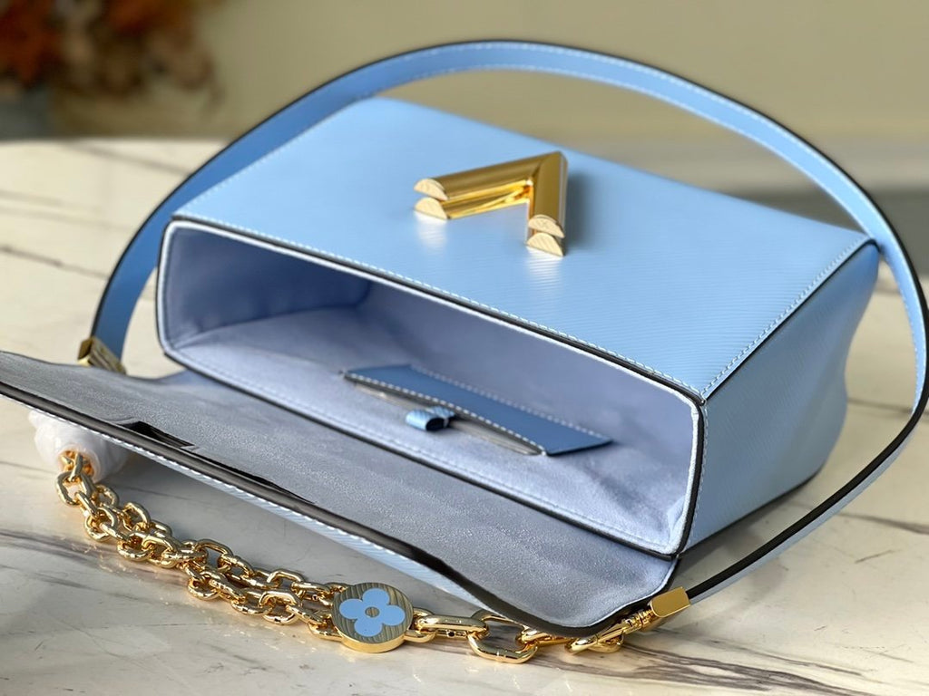 Louis Vuitton Twist MM 23cm Blue