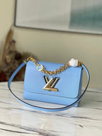 Louis Vuitton Twist MM 23cm Blue