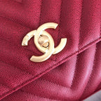 Chanel Handbag 28cm Red