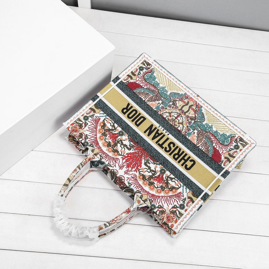 Christian Dior Multicolor Handle Bag 37cm