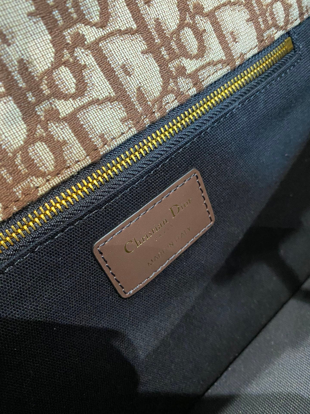 Christian Dior Brown Crossbody Bag 24cm