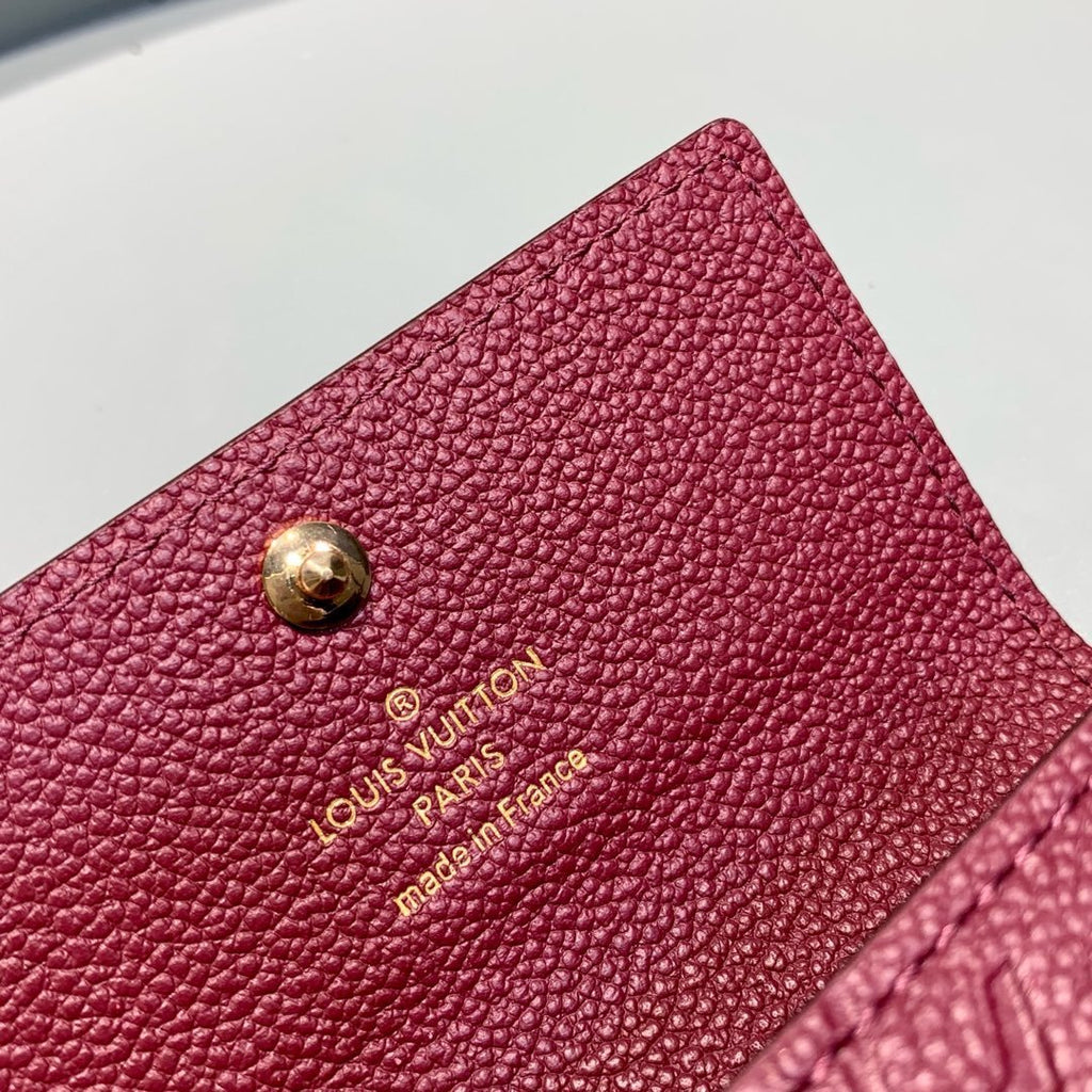 Louis Vuitton Monogram Wallet 10cm Purple