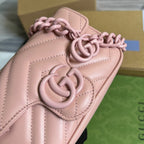 Gucci Marmont Super Mini Bag Pink For Women, Women’s Bags 6.2in/17cm