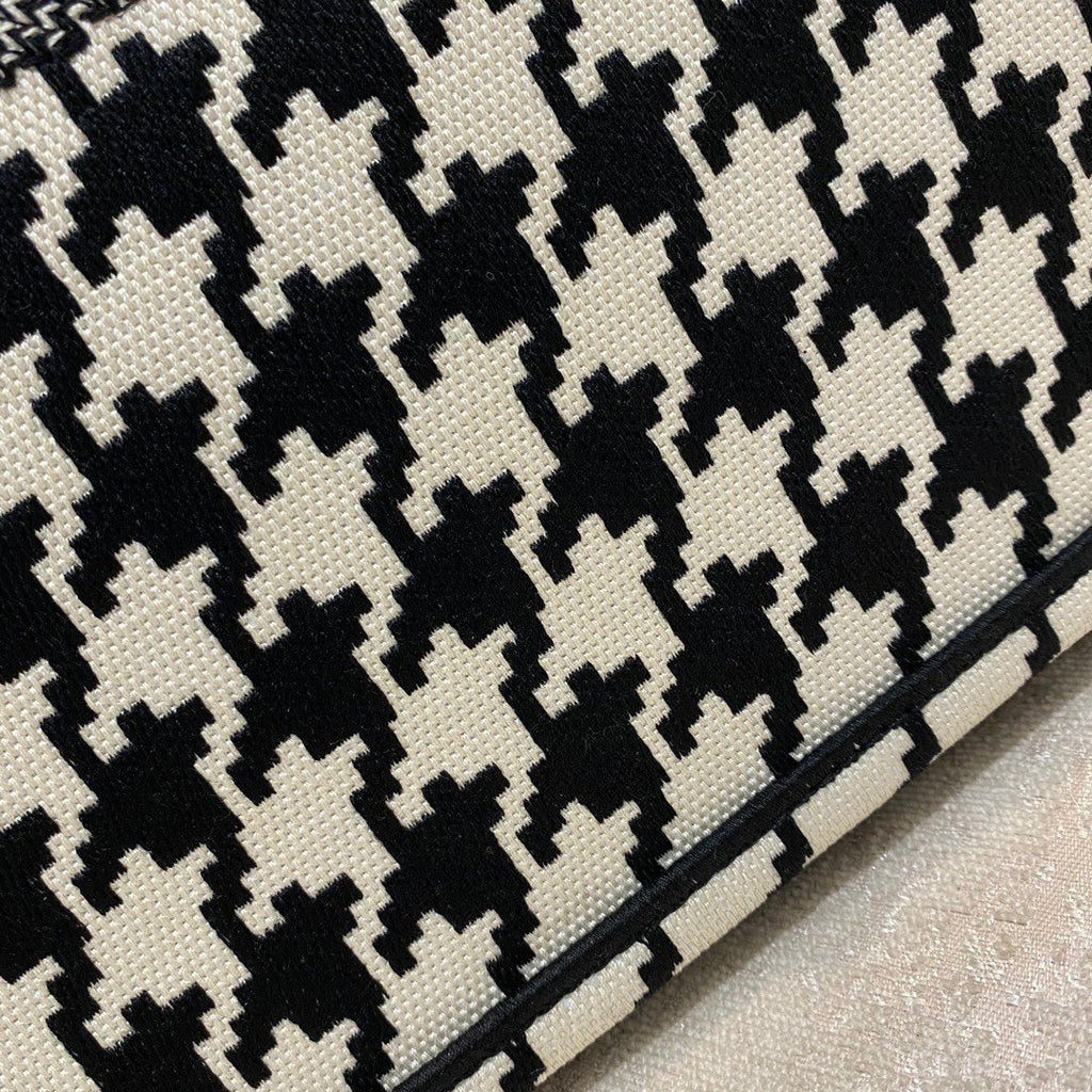 Christian Dior Book Tote Bag 42 cm Black/White