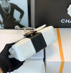 Chanel Mini Flap Bag 20cm White