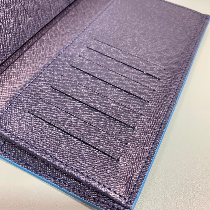 Louis Vuitton Wallet 19cm Blue