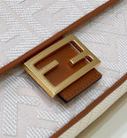 Fendi Baguette Midi 27cm White