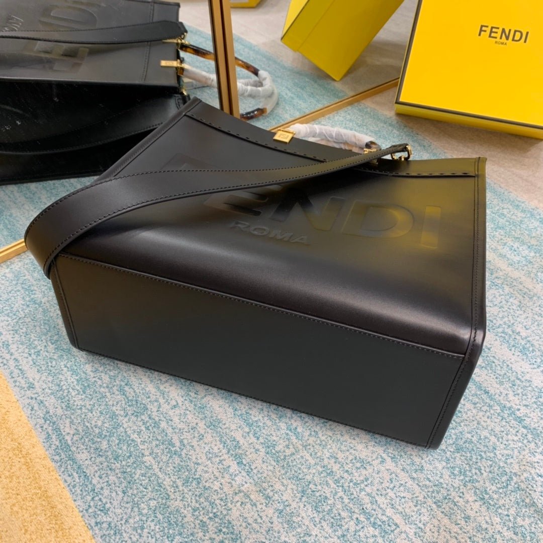 Fendi Sunshine Handle Bag 36cm Black
