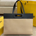 Fendi Cabas Toile 46cm