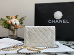 Chanel Flap Bag 19cm White