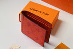 Louis Vuitton Monogram Wallet 12cm Orange