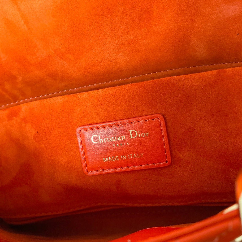 Christian Dior Lady D-Joy Bag 26cm Red
