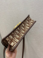 Christian Dior Brown Crossbody Bag 24cm
