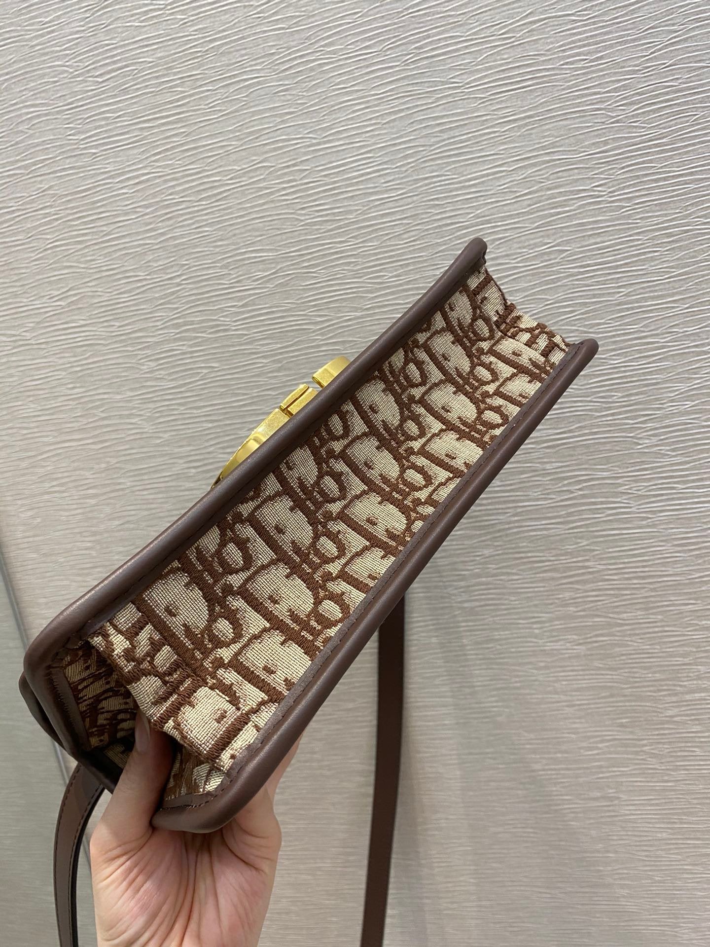 Christian Dior Brown Crossbody Bag 24cm