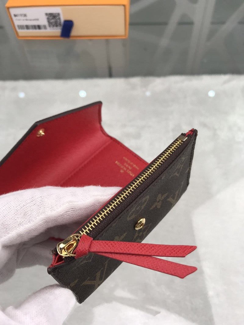 Louis Vuitton Monogram Wallet 12cm Brown