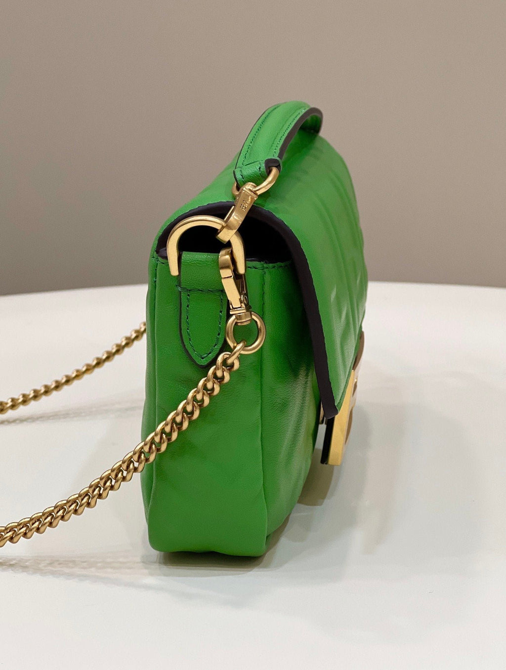 Fendi Baguette Bag 19cm Green