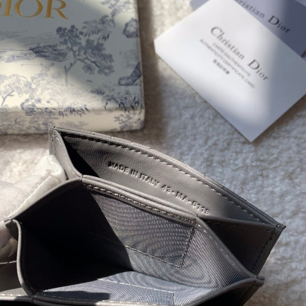 Christian Dior Grey Clutch 10cm