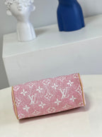 Louis Vuitton Nano Speedy in Monogram 16cm Pink