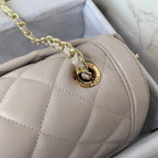 Chanel Classic Flapbag Gold Hardware 23cm