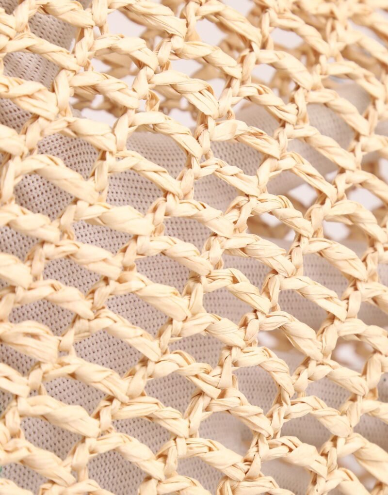 Prada Raffia Tote Bag Beige For Women 1BG424_2A2T_F0018_V_OOO – 20 Inches / 51 Cm