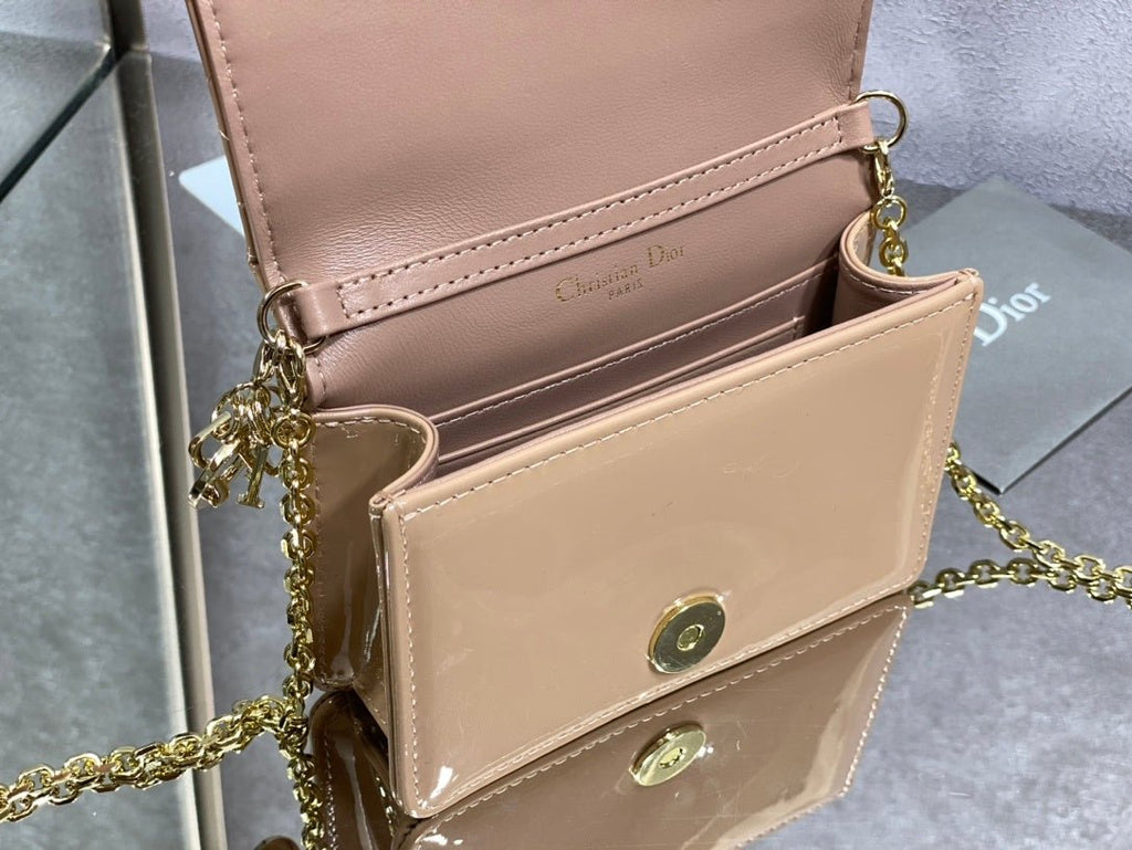 Christian Dior Beige Crossbody Bag 14cm